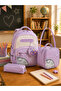 51978 Primary School 3-Piece School Bag Set Orthopedic Backpack Lunch Bag Pen Holder