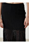 Original Elastic Waist Ruched Flared Skirt - 3