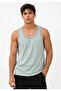 Men's 3-Piece Sleeveless Athlete Set Summer Crew Neck Mint Green, Black, White - 3