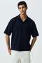 Relaxed Fit Textured resort shirt - 2