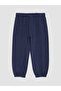 Navy Blue Baby Boy Jogger Sweatpants - 2
