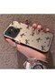 Tecno Spark 40C Compatible High-Quality Brown Bow and Dot Printed Case