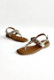 White Stone Women's Flat Sandals Ew4043 - 4