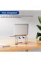 LS03 Aluminum Laptop Stand, Ergonomic Detachable Computer Stand, Notebook Riser, Laptop Mount - 6