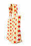 Starfish Patterned Lined Beach Bag with Zippered Inner Pocket, Foldable, Large Size 50X40 cm - 2