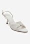 Ulea White Skin Women's Thin Heeled Shoes - 3
