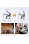 Laptop Stand for Desk, Adjustable Laptop Computer Stand Multi-Angle Stand with Phone Stand, P - 6