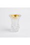 Clear Diamond-Cut Glass Incense Burner – 12×8 cm