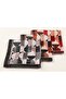 Women's Geometric Pattern Sparkling Crystal Scarf with Silk Feel - 4