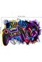 3D Wall Sticker Gamer Wall Sticker Gaming Controller Breakthrough Video Game Wall Sticker Bedroom Playroom Wall Decoration - 4