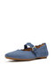 Women's Delicato Wave-Edge Canvas Mary Janes - 2