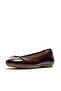 Women's Delicato Bow Textured Patent-Leather Ballet Flats - 2