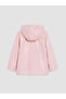 Shiny Surface Hooded Girls' Raincoat - 3