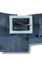Women's Black Stone Buckle Genuine Leather Belt - Sable Handmade Design - 3