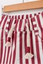 Unisex Baby&Child Cotton Raw Denim Pants with Striped Print + Diaper Bag - 2
