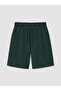 Özmarka New Season Green Regular Fit Men's Shorts - 5