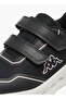 Girls Logo Print Hook & Loop Sports Shoes - 4