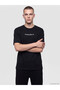 Men's Black Crew Neck Brooklyn Printed T-Shirt