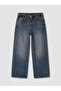 Lcw Jeans Indigo Wideleg Women's Jean Pants - 5