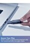 فلاش درايف USB 3.1 بسعة 64 جيجابايت، USB-A و USB-C، سرعة قراءة تصل إلى 130 ميجابايت/ثانية، ذاكرة USB-C دوارة - 6