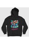 Unisex Black Poster Pop Bananarama Hooded Sweatshirt 618827Tt