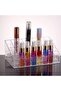 Clear Acrylic Cosmetic Organizer with 40 Compartments, Desktop Storage Case for Lipstick, Nail Polish & Perfumes - 3