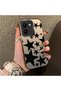 Vivo Y36 4G/5G Compatible High Quality Flat Print Black Star Pattern Cool Silicone Phone Case