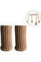 A set of 24 furniture protectors are highly elastic, non-slip, and suitable for chair legs with a diameter of 2.5 to 5 cm. - 2
