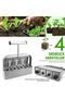Handheld soil briquetting tool, 5 x 5 cm, planting accessory for seedling blocks, for gardens, potted soil, outdoor plants. - 3