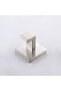 Self-adhesive towel hooks - 2 towel hooks - Screw mounting - Stainless steel 5*5*4.5cm - 2