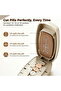 Pill cutter and divider, portable adjustable, cuts 1/2 and 1/4 tablets, precise centering alignment device, household multi-tablet cutter. - 4