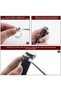12-pack of adjustable 7/8 to 1-1/2 inch (21-38mm) stainless steel fuel line gear hose clamps for piping and automotive use - 4