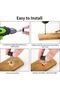 A set of 22 adjustable furniture foot pads – M8 x 20 mm – made of metal and rubber – for quiet floor protection. - 4