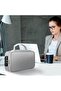Document bag, fireproof and waterproof, large capacity, can hold A5 documents and cash - includes lock. - 3