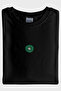 Kiwi Patterned Black Embroidered T-Shirt - 4