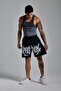 Washed Script Shorts - 5