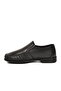 Men's Genuine Leather Classic Casual Shoes Comfortable Fit Black Sensitive 3607-1 m - 4