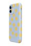 Iphone 11 yellow polka dot essential slim full cover glossy print camera protected hard phone case - 4