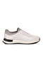 Men's White Genuine Leather Casual Shoes Lace-Up Comfortable Sole Sneaker M294 m - 2