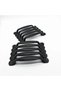 Door handles - Aluminum alloy - Modern - Black - 20 pieces - 20mm x 130mm x 15mm - 2