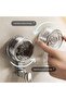 Rotating Suction Cup Hook Vacuum Adsorption Sturdy Durable Waterproof Moisture-Proof Reusable Space-Saving Gray - 4
