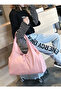 Solid Shoulder Bag Pink - 2