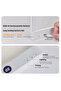 White wireless portable rechargeable transparent LED book light board/tablet for bed reading. - 4