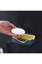 Travel soap dish, shower soap dish, bar soap storage box, bar soap holder, shower soap rack, easy to clean, keeps soap dry. - 3