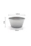 A set of 6 carbon steel pudding molds, non-stick baking molds, cupcake molds, and muffin molds. - 2