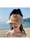 Unisex Kids' UV Protection Breathable Sun Hat with Solar & USB Powered 3-Speed Cooling Fan (Dark Gray) - 2