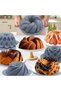Large Spiral Ring Cake Pan, Hollow Tube Silicone Baking Pan, Grooved, Non-Stick Cake Pan, for Pound Cake, Coffee Cake, Desserts, 10.62 Inches, Black - 4