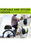 Multifunctional waterproof bicycle storage bag for bicycle racks, featuring adjustable shoulder straps and multiple riding pockets. - 3