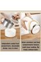 2600ml insulated food container, portable stainless steel food thermos with 3 compartments, suitable for office use and outdoor picnics (white). - 5