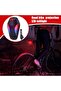 Bicycle Taillight LED Rear Light Cycling Projector Adjustable Mode Waterproof Rechargeable Outdoor Night Riding Road Mountain - 2